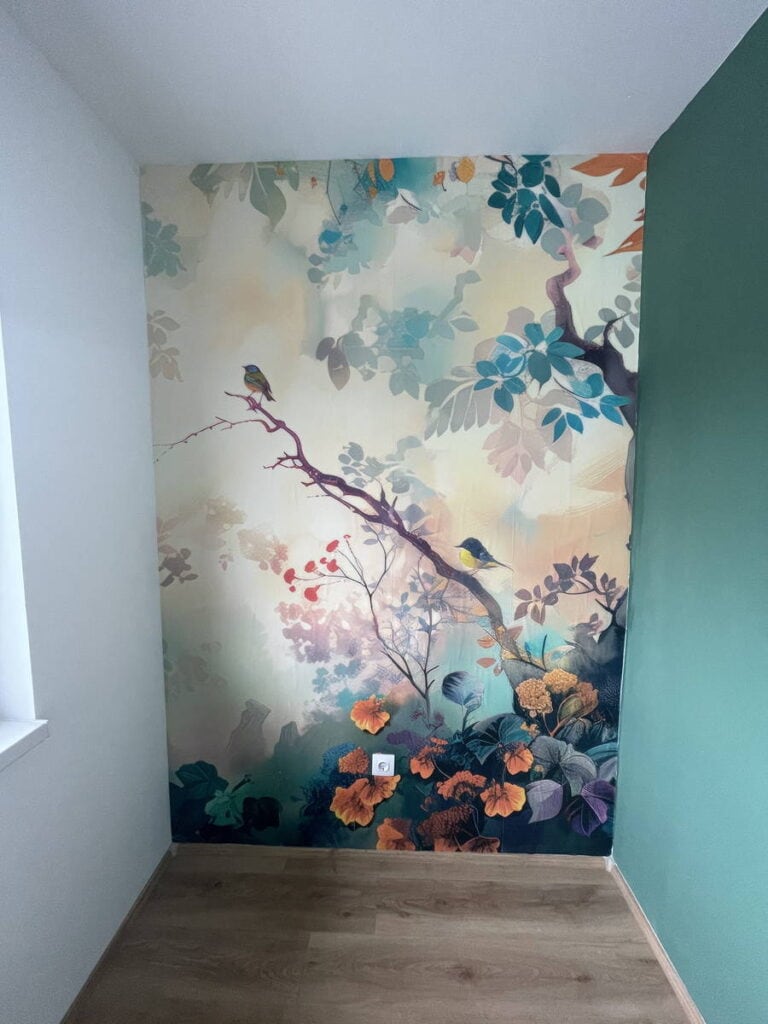 Tárnok - Gyerekszoba tapétázása